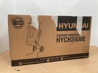 HYUNDAI HYCH2400E ELECTRIC GARDEN SHREDDER - RRP £140: LOCATION - H4