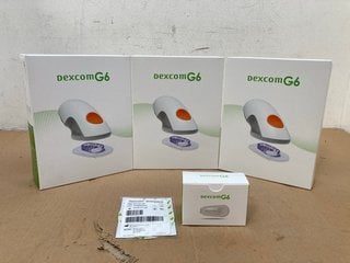 3 X DEXCOM G6 MULTI-PACK SENSORS TO INCLUDE DEXCOM G6 TRANSMITTER: LOCATION - H5