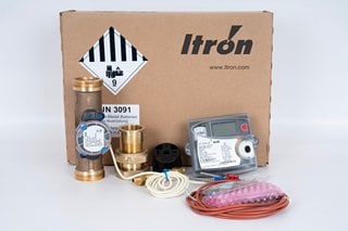 ITRON CF ECHO II ULTRASONIC HEAT METER KIT - RRP £612: LOCATION - FRONT BOOTH