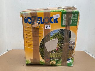 HOZELOCK 2 IN 1 WALL MOUNTED HOSE & REEL: LOCATION - H11