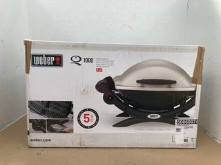 WEBER Q1000 OUTDOOR GAS GRILL BBQ - RRP £260: LOCATION - H11