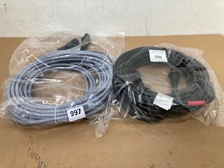 2 X LONG 7 PIN CONNECT WIRES: LOCATION - H13