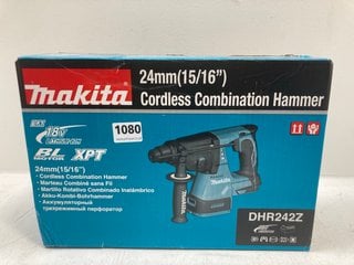 MAKITA DHR242Z 24MM CORDLESS COMBINATION DRILL: LOCATION - C12