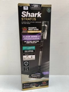 SHARK STRATOS ANTI-HAIR WRAP PLUS PET PRO CORDLESS VACUUM - MODEL IZ420UKT - RRP £499: LOCATION - BOOTH