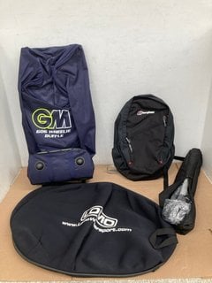 GM 606 WHEELIE DUFFLE NAVY TO INCLUDE LIGHTWEIGHT TRIPOD WITH TRIPOD BAG & BERGHAUS 20L 24/SEVEN+ BACKPACK: LOCATION - WA6