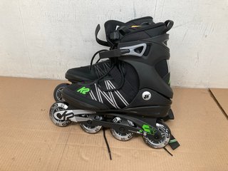 K2 SKATES F.I.T 80 IN BLACK - UK 10 - RRP: £125: LOCATION - WA6