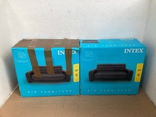 2 X INTEX INFLATABLE PULL-OUT SOFAS: LOCATION - WA7