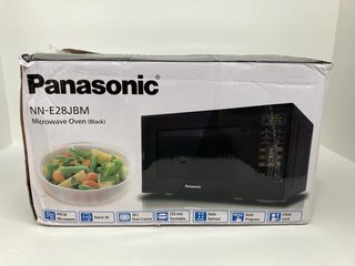 PANASONIC MICROWAVE OVEN IN BLACK - MODEL: NN-E28JBM: LOCATION - WA9