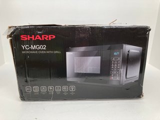 SHARP MICROWAVE OVEN WITH GRILL - MODEL: YC-MG02: LOCATION - WA9