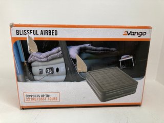 VANGO BLISSFUL AIRBED - 191 X 140 X 46CM: LOCATION - WA10