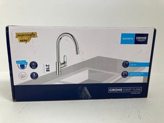 GROHE START FLOW KITCHEN MIXER TAP IN CHROME: LOCATION - WA10