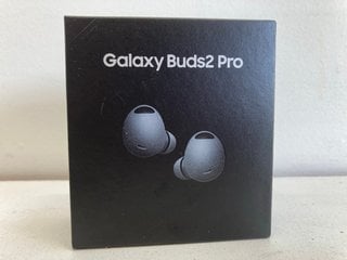 GALAXY BUDS-2 PRO IN GRAPHITE(SEALED) - MODEL SM-R510 - RRP £219: LOCATION - BOOTH