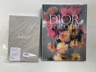 DIOR CATWALK BOOK TO INCLUDE DIOR IN BLOOM BOOK: LOCATION - WA11