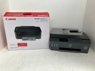 CANON PIXMA COPY PRINTER TS535I IN BLACK TO INCLUDE HP COPY PRINTER - MODEL NO. SNPRC-1804-03: LOCATION - A16