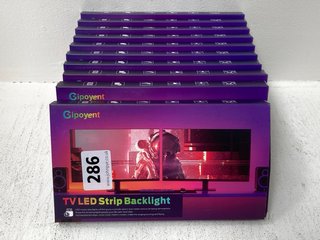 10 X GIPOYENT TV LED STRIP BACKLIGHT 294CM: LOCATION - A15