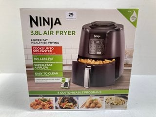 NINJA 3.8 LITRE AIR FRYER(SEALED) - MODEL AF100UK - RRP £149: LOCATION - BOOTH