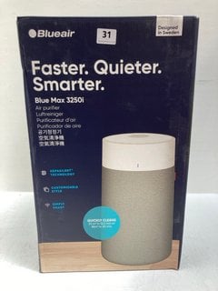 BLUE-AIR BLUE-PURE 3250I SMART WIFI AIR PURIFIER(SEALED) - MODEL 3232111100 - RRP £169: LOCATION - BOOTH