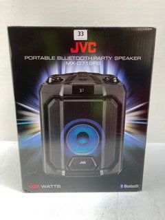 JVC MX-D719PB PORTABLE BLUETOOTH PARTY SPEAKER - RRP £110.00: LOCATION - BOOTH