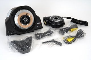 PLAYSTATION THRUSTMASTER T-GT II SERVO BASE RACING WHEEL - RRP £495: LOCATION - BOOTH