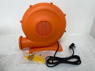 BARALIR 350W BLOWER PUMP IN ORANGE: LOCATION - A3