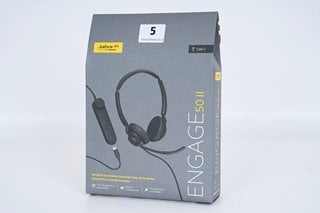 JABRA GN ENGAGE 50-II TYPE-C HEADSET(SEALED) - RRP £239: LOCATION - BOOTH