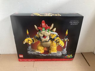 LEGO SUPER MARIO THE MIGHTY BOWSER - MODEL 71411 - RRP £229.99: LOCATION - A1