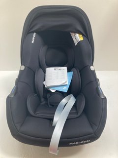 MAXI COSI CABRIOFIX I-SIZE GROUP 0+/1/2 CAR SEAT IN BLACK - RRP £119.99: LOCATION - B1