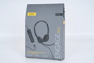 JABRA GN ENGAGE 50-II TYPE-C HEADSET(SEALED) - RRP £239: LOCATION - BOOTH