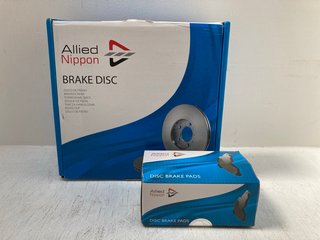 ALLIED NIPPON AND6265 COATED BRAKE DISCS FOR CITROEN/PEUGEOT TO ALSO INCLUDE ALLIED NIPPON ADB02351 BRAKE PADS FOR CITROEN/PEUGEOT: LOCATION - B8