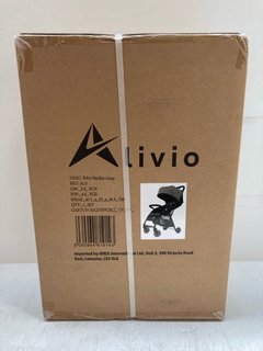 ALIVIO BABY STROLLER IN GREY: LOCATION - B10