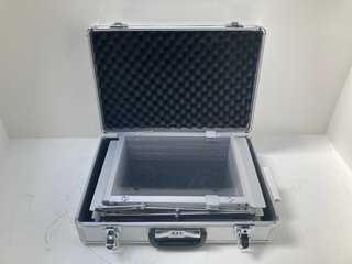 A4 BROCHURE RACK WITH HARD CARRY CASE: LOCATION - B11