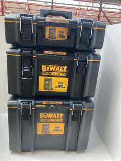 DEWALT TOUGH SYSTEM 2.0 STACKING WHEELED TOOL BOX - RRP £199.99: LOCATION - B11