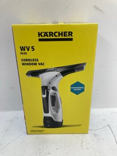 K'ARCHER WV 5 PLUS CORDLESS WINDOW VAC: LOCATION - B13