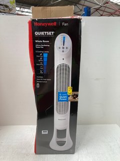 HONEYWELL QUIETSET OSCILLATING TOWER FAN IN WHITE: LOCATION - B15