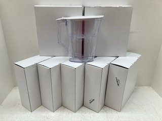 8 X AQUA OPTIMA WATER FILTER JUGS: LOCATION - B17