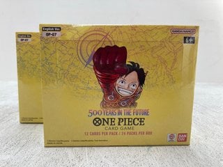 2 X BANDAI NAMCO 500 YEARS IN THE FUTURE ONE PIECE CARD GAMES - COMBINED RRP £214: LOCATION - C17