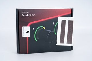 FOCUS-RITE SCARLETT 2I2 4TH GEN USB INTERFACE(SEALED) - RRP £169: LOCATION - BOOTH