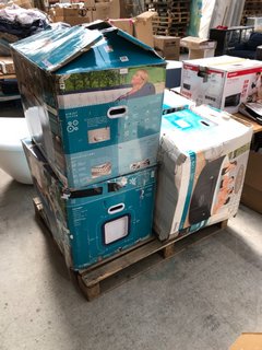 PALLET OF ASSORTED BESTWAY LAY-Z-SPA PORTABLE SPA SYSTEMS: LOCATION - B5 (KERBSIDE PALLET DELIVERY)