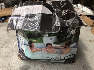 CARLTON 6 PERSON PORTABLE SPA RRP £499: LOCATION - A6