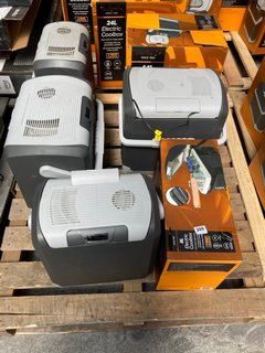 6 X ASSORTED ELECTRIC COOLBOXES TO INCLUDE 8L ELECTRIC COOLBOX: LOCATION - A8