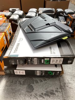 4 X ASSORTED TV'S TO INCLUDE TOSHIBA 55"TV - MODEL: 55UF3D53 (SPARES AND REPAIRS): LOCATION - A8 (KERBSIDE PALLET DELIVERY)