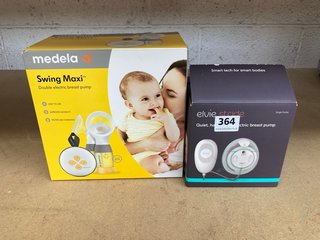 ELVIE STRIDE QUIET, HANDS-FREE ELECTRIC BREAST PUMP TO INCLUDE MEDELA SWING MAXI DOUBLE ELECTRIC BREAST PUMP: LOCATION - BR12