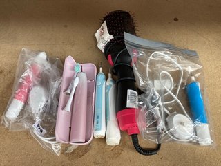 QTY OF ASSORTED BEAUTY AND HEALTH ITEMS TO INCLUDE ORAL-B RECHARGEABLE TOOTHBRUSH IN PINK: LOCATION - BR12