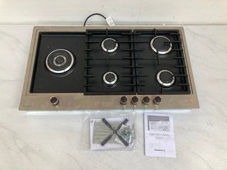 DE DIETRICH 5 ZONE GAS HOB 90CM IN STAINLESS STEEL RRP £749: LOCATION - AR11