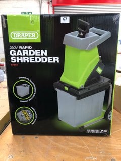 DRAPER 230V RAPID GARDEN SHREDDER: LOCATION - B1