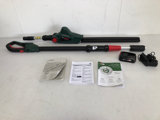 BOSCH UNIVERSAL HEDGE POLE 18 - CORDLESS TELESCOPIC HEDGE CUTTER RRP £169: LOCATION - B1