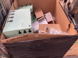 QTY OF ASSORTED ITEMS TO INCLUDE JOHN LEWIS & PARTNERS FESTOON 20 LIGHT LED OUTDOOR LINE LIGHT: LOCATION - B3 (KERBSIDE PALLET DELIVERY)