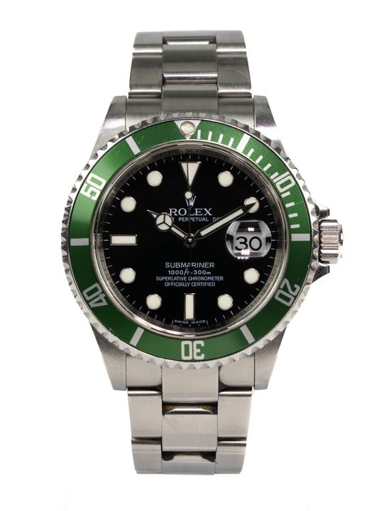 Rolex Submariner Date 'Kermit' Automatic Watch. Please see full description below, including important notes prior to bidding.