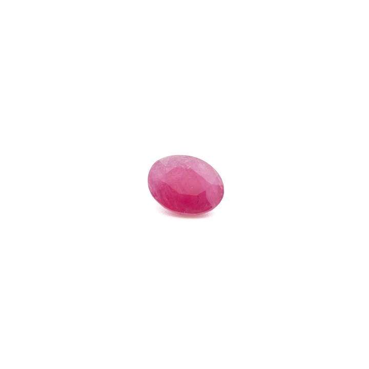 2.40ct African Ruby Faceted Oval-cut Gemstone.  Auction Guide: £150-£200 (VAT Only Payable on Buyers Premium)