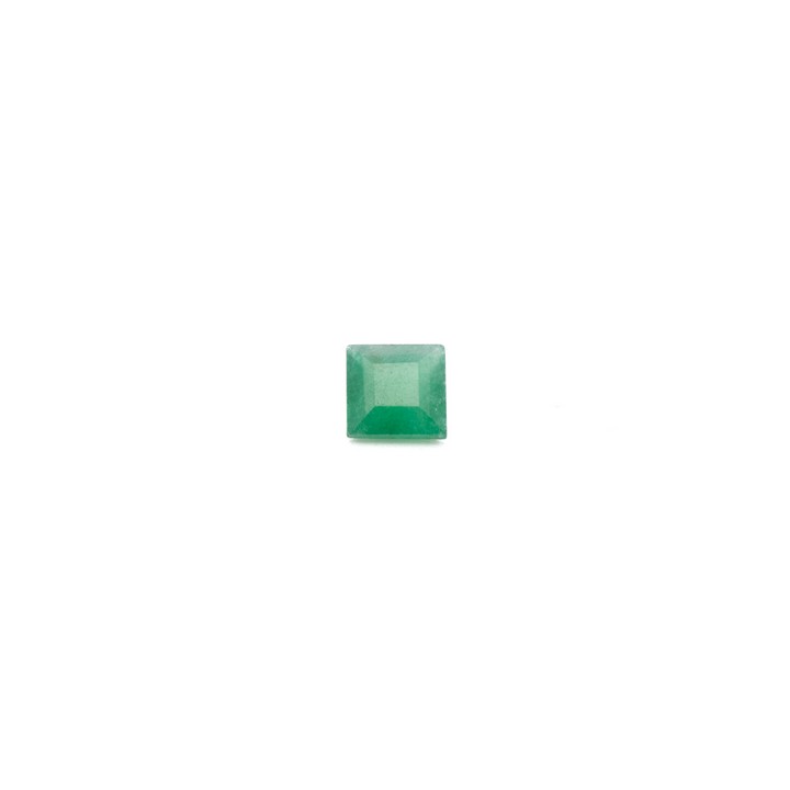 0.35ct Sandawana Emerald Faceted Square-cut Single Gemstone (VAT Only Payable on Buyers Premium)